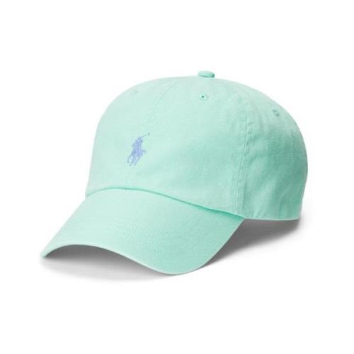 Pastelgroene Caps - 100% Katoen Ralph Lauren , Green , Heren