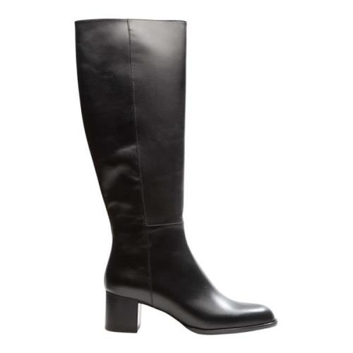 Kniehoge elegante laars met 5cm hak Magnanni , Black , Dames