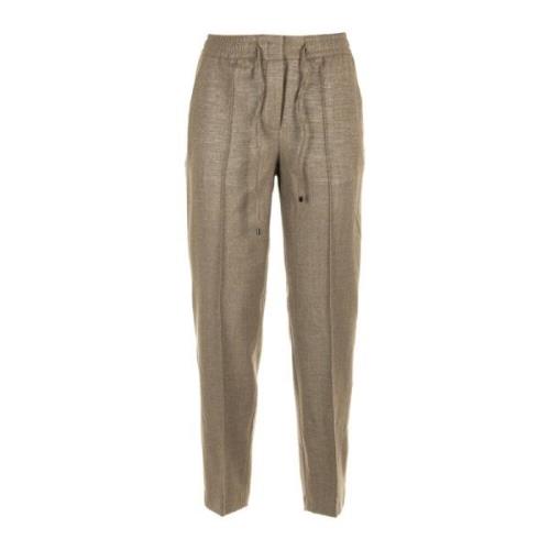 Stijlvolle Broek voor Mannen Seventy , Beige , Dames