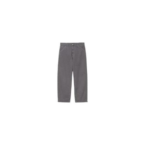 Utility-geïnspireerde OG Single Knee Pant Carhartt Wip , Gray , Heren