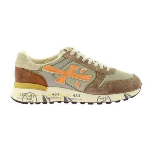 Beige Sneakers Model Mick Premiata , Beige , Heren