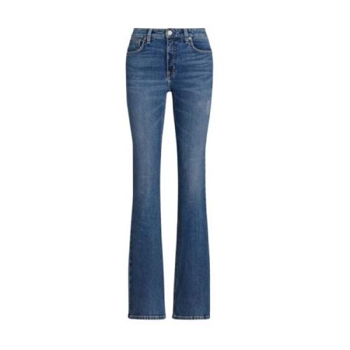 Blauwe high-waisted jeans Ralph Lauren , Blue , Dames