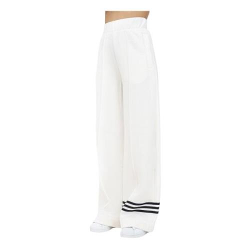 Sportieve Witte Neuclassics Broek Adidas Originals , White , Dames