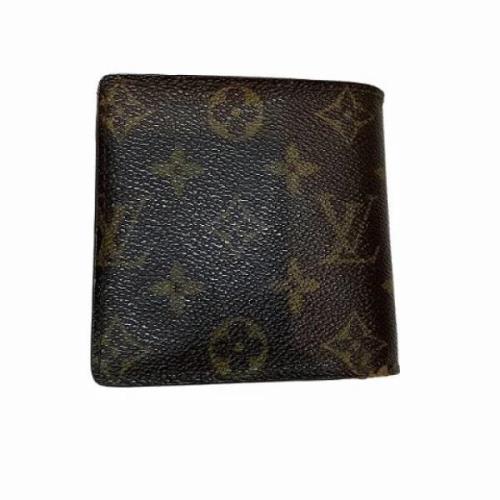 Pre-owned Canvas wallets Louis Vuitton Vintage , Brown , Dames