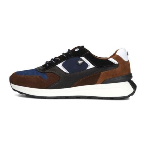 Blauwe Lage Top Sneakers Kyoto Australian , Multicolor , Heren