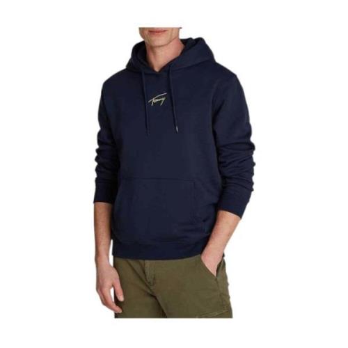 Hoodie Tommy Jeans , Blue , Heren