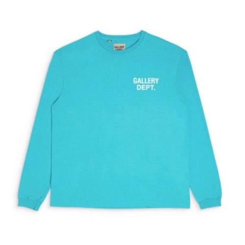 Teal Souvenir Longsleeve Shirt Gallery Dept. , Green , Heren