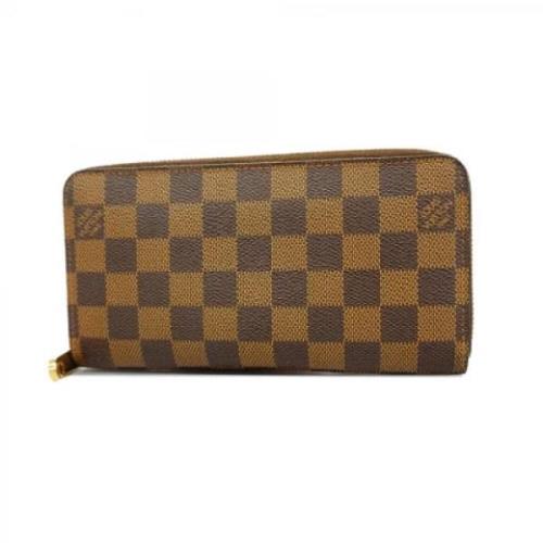 Pre-owned Fabric wallets Louis Vuitton Vintage , Brown , Dames