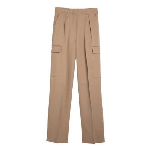 Reguliere broek Sportmax , Beige , Dames