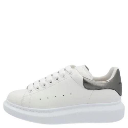 Leather sneakers Alexander McQueen , White , Dames