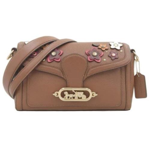 Pre-owned Leather shoulder-bags Coach Pre-owned , Brown , Dames