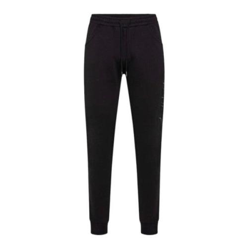 Zwarte sweatpants met vooraan logo Peuterey , Black , Unisex