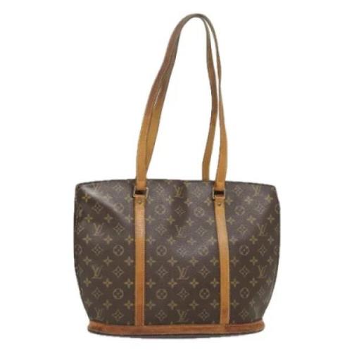 Pre-owned Canvas shoulder-bags Louis Vuitton Vintage , Brown , Dames