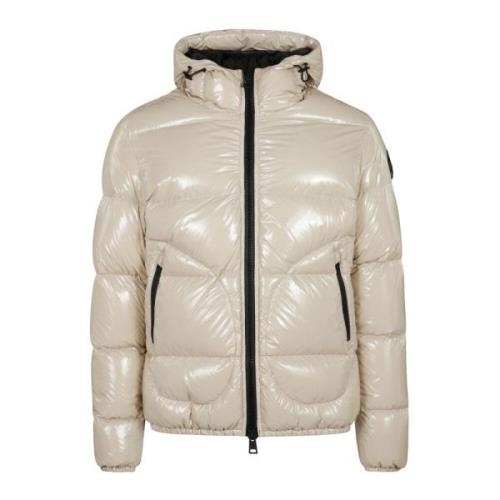 Glanzende Bomberjas Herno , Beige , Heren