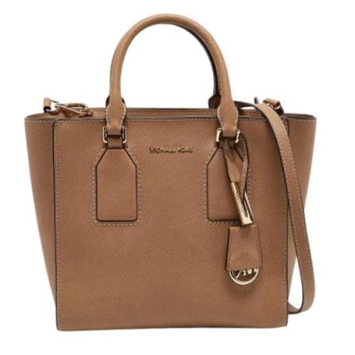 Pre-owned Leather totes Michael Kors Pre-owned , Brown , Dames