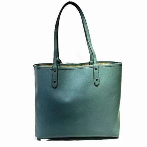 Pre-owned Canvas shoulder-bags Coach Pre-owned , Blue , Dames