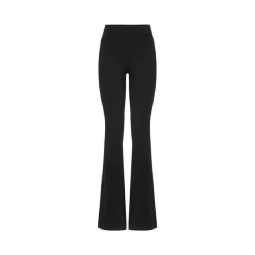 Dames Leggings, Fw24-0230 Synthetisch Materiaal F**k , Black , Dames