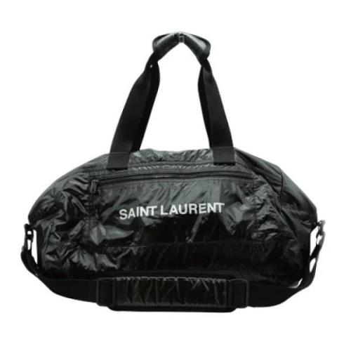 Pre-owned Fabric shoulder-bags Yves Saint Laurent Vintage , Black , Da...