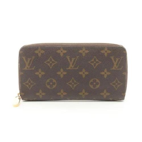 Pre-owned Canvas wallets Louis Vuitton Vintage , Brown , Dames