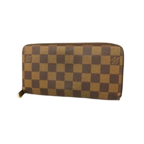 Pre-owned Canvas wallets Louis Vuitton Vintage , Brown , Dames