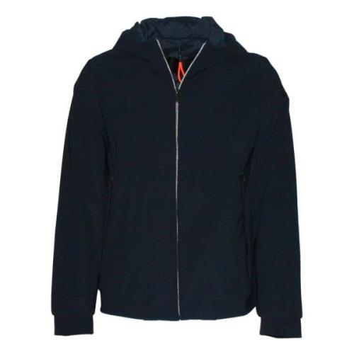 Blauw Zwart Hooded Ritsjas RRD , Blue , Heren