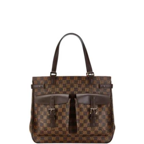 Pre-owned Leather louis-vuitton-bags Louis Vuitton Vintage , Brown , D...