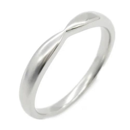 Pre-owned Platinum rings Tiffany & Co. Pre-owned , Gray , Dames