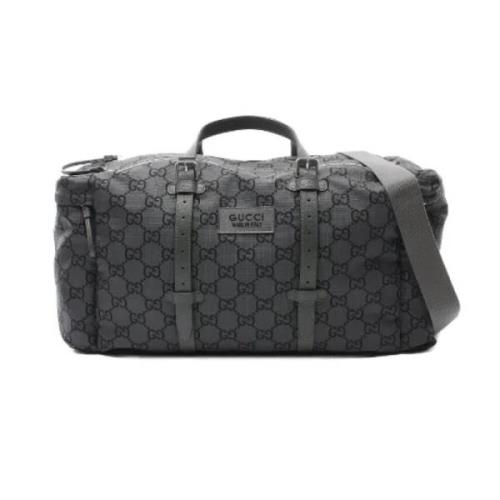 Pre-owned Polyester gucci-bags Gucci Vintage , Gray , Dames