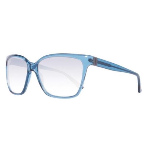 Blauwe Acetaat Dames Zonnebril Gant , Blue , Dames