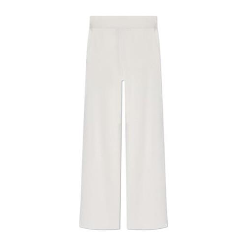 Gebreide broek Max Mara , White , Dames