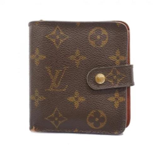 Pre-owned Fabric wallets Louis Vuitton Vintage , Brown , Unisex