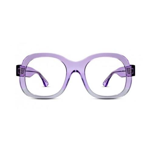 Stijlvolle zonnebril voor modeliefhebbers Thierry Lasry , Purple , Dam...