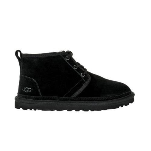 Heren Neumel Stijl Schapenvacht Laarzen UGG , Black , Heren