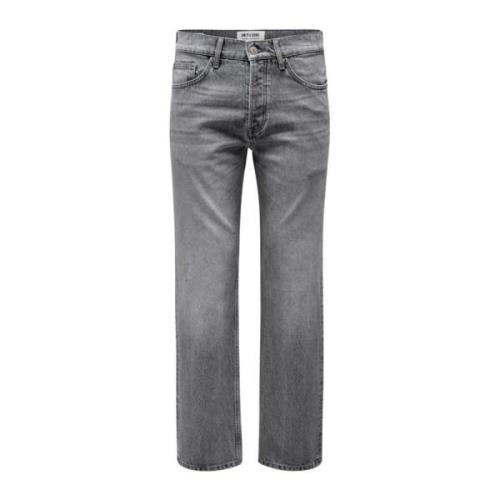 Casual Herenbroek Only & Sons , Gray , Heren