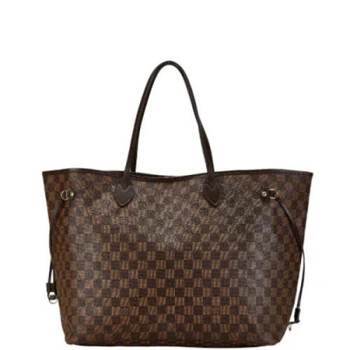 Pre-owned Canvas handbags Louis Vuitton Vintage , Brown , Dames