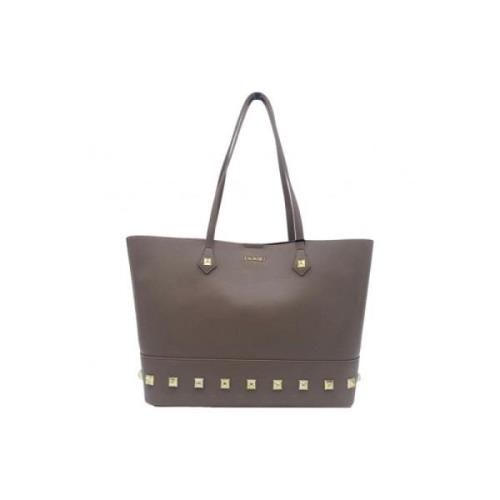 Stijlvolle Clutch Tas met Metalen Inzetstukken Twinset , Brown , Dames