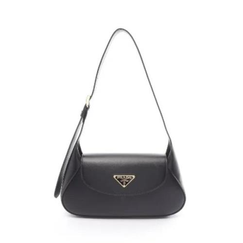 Pre-owned Leather prada-bags Prada Vintage , Black , Dames