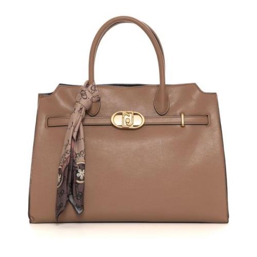 Satchel Handtas met Sjaal Liu Jo , Brown , Dames