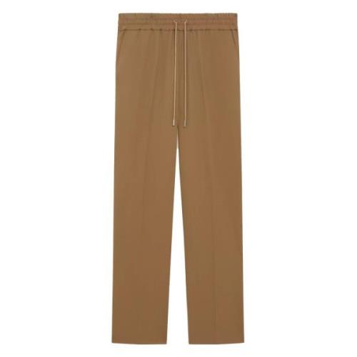 Bruine Rechte Broek Drole de Monsieur , Brown , Heren