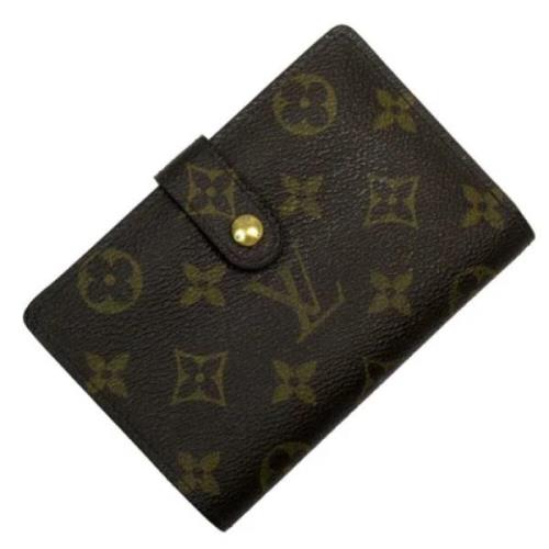 Pre-owned Canvas wallets Louis Vuitton Vintage , Brown , Dames