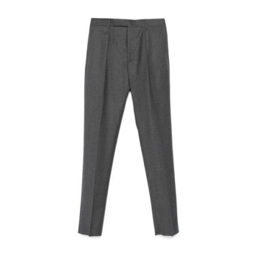 Grijze Flanellen Maatwerk Broek PS By Paul Smith , Gray , Heren