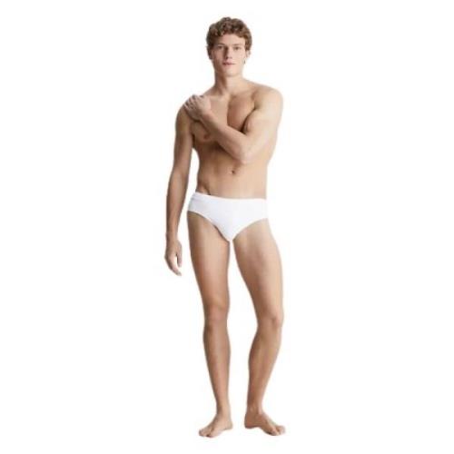 Mannen Slip Kostuum Calvin Klein , White , Heren