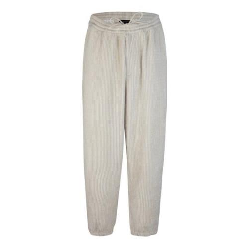 Elastische broek met zakken Emporio Armani , White , Heren