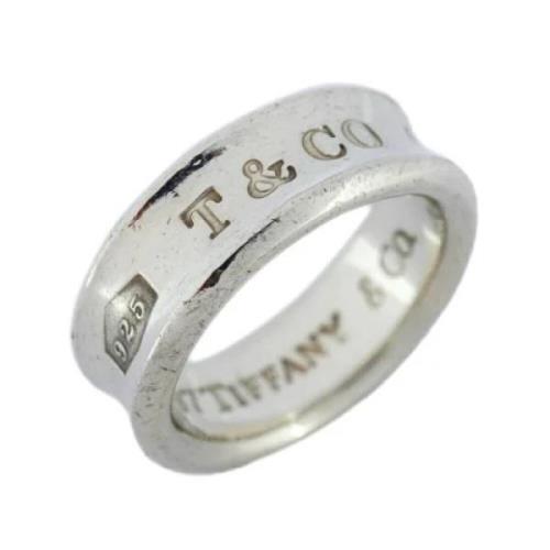 Pre-owned Silver rings Tiffany & Co. Pre-owned , Gray , Dames