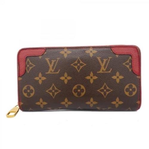 Pre-owned Canvas wallets Louis Vuitton Vintage , Brown , Dames