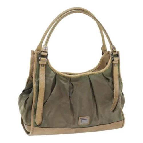 Pre-owned Nylon shoulder-bags Burberry Vintage , Gray , Dames