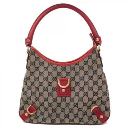 Pre-owned Canvas gucci-bags Gucci Vintage , Brown , Dames