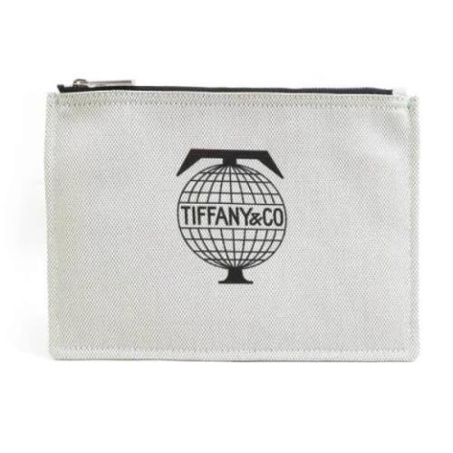 Pre-owned Canvas clutches Tiffany & Co. Pre-owned , Gray , Dames