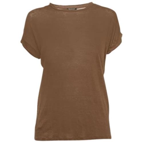 Pre-owned Fabric tops Balmain Pre-owned , Brown , Dames