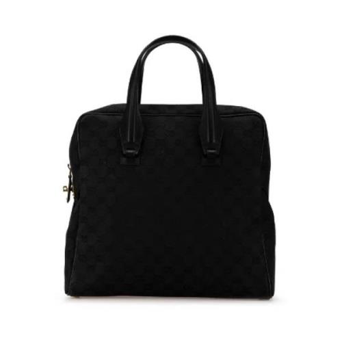 Pre-owned Canvas gucci-bags Gucci Vintage , Black , Dames